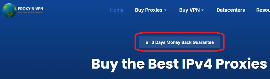 Proxy n vpn money back guarantee
